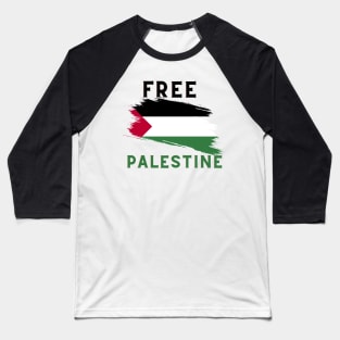 Free Palestine Baseball T-Shirt